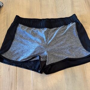 Head Women's Black and Gray Athletic Shorts